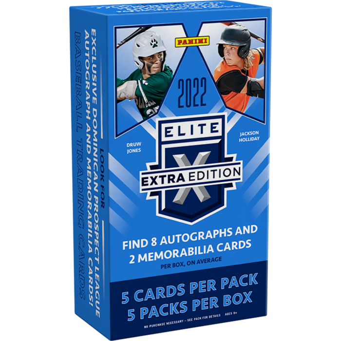 2021 hot Panini Elite Extra Edition Baseball Hobby Box