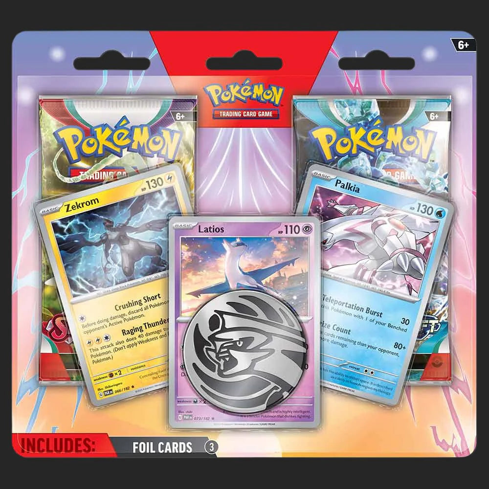 Pokémon TCG:Enhanced 2-Pack Blister (Latios, Zekrom & Palkia)