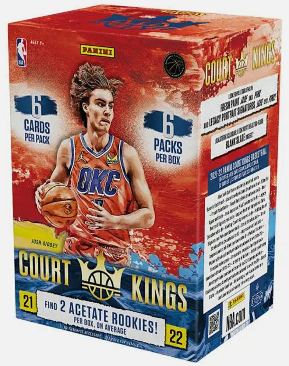PANINI 2021-22 Court Kings Basketball Blaster Box