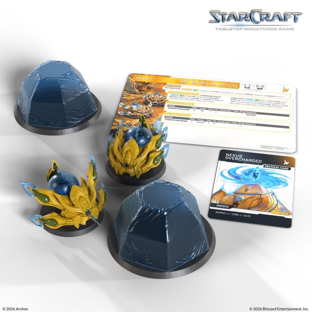 Starcraft Miniatures Game: Protoss - Sentry - Expansion Set