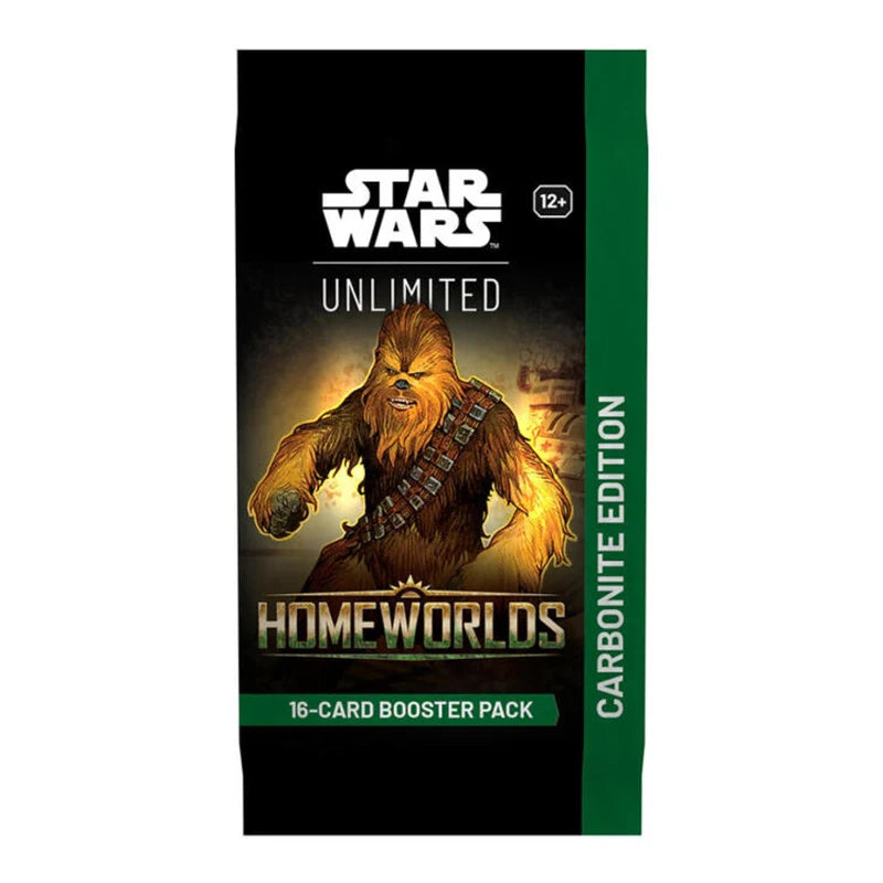 Star Wars Unlimited: Homeworlds Carbonite Booster Pack