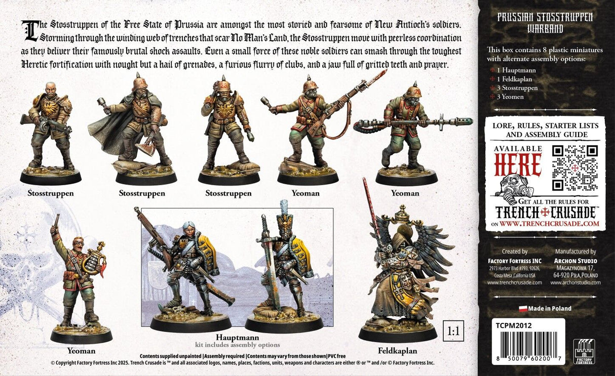 Trench Crusade: Prussian Stosstruppen Warband