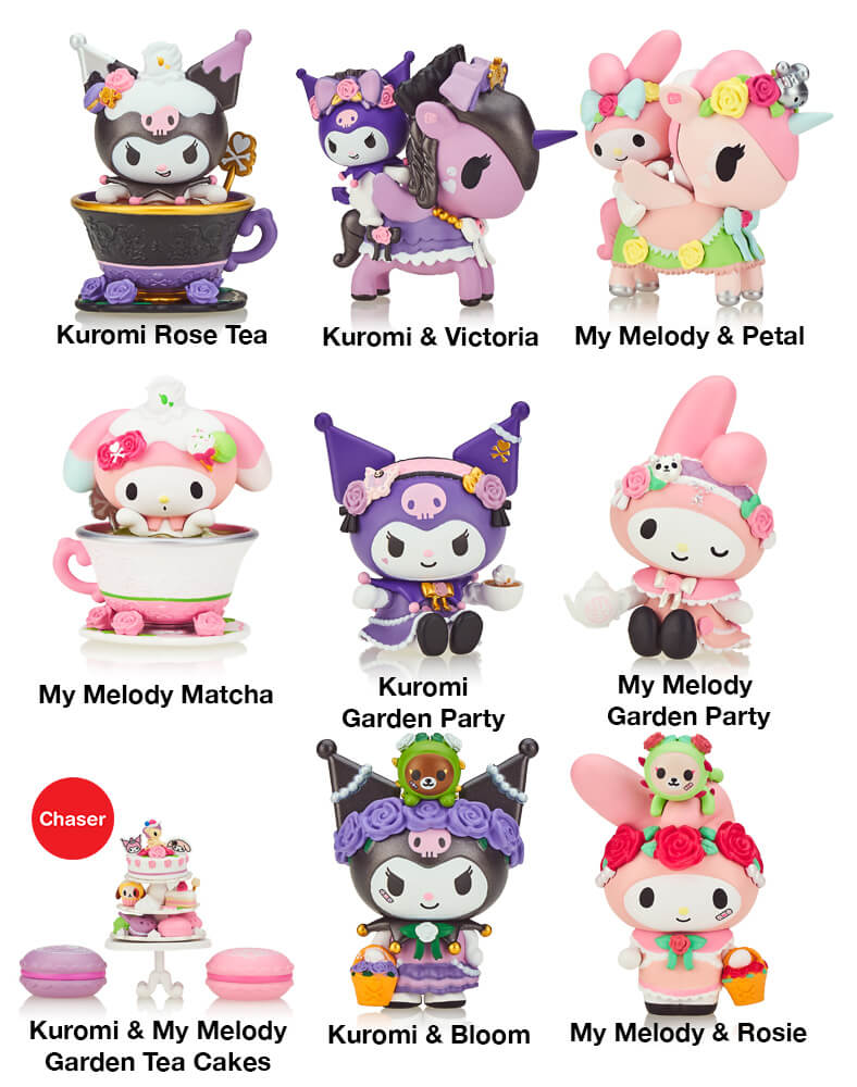 Tokidoki x Hello Kitty and Friends: Kuromi & My Melody Garden Party