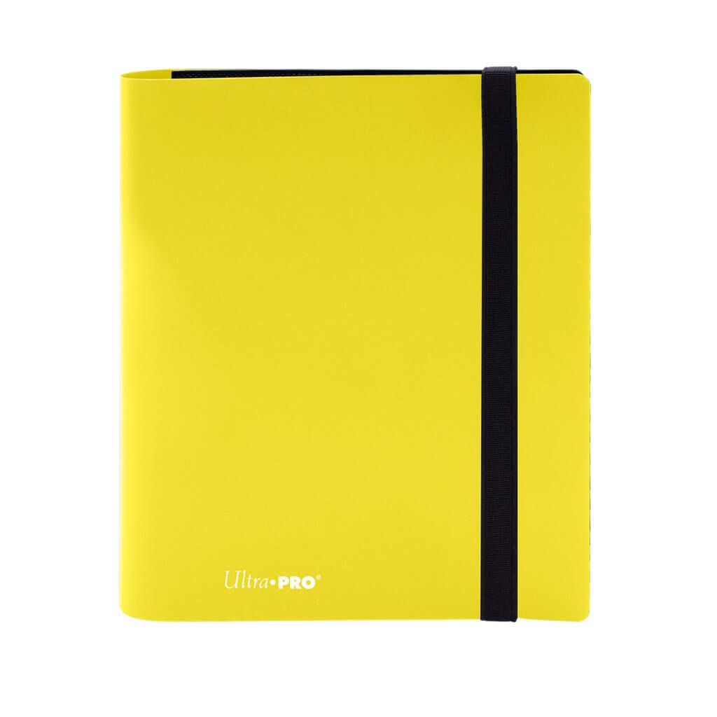 Ultra Pro Binder Eclipse Pro 4PKT- Lemon Yellow