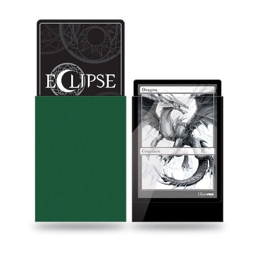 Ultra Pro Deck Protector Standard - Gloss 100ct Forest Green Eclipse