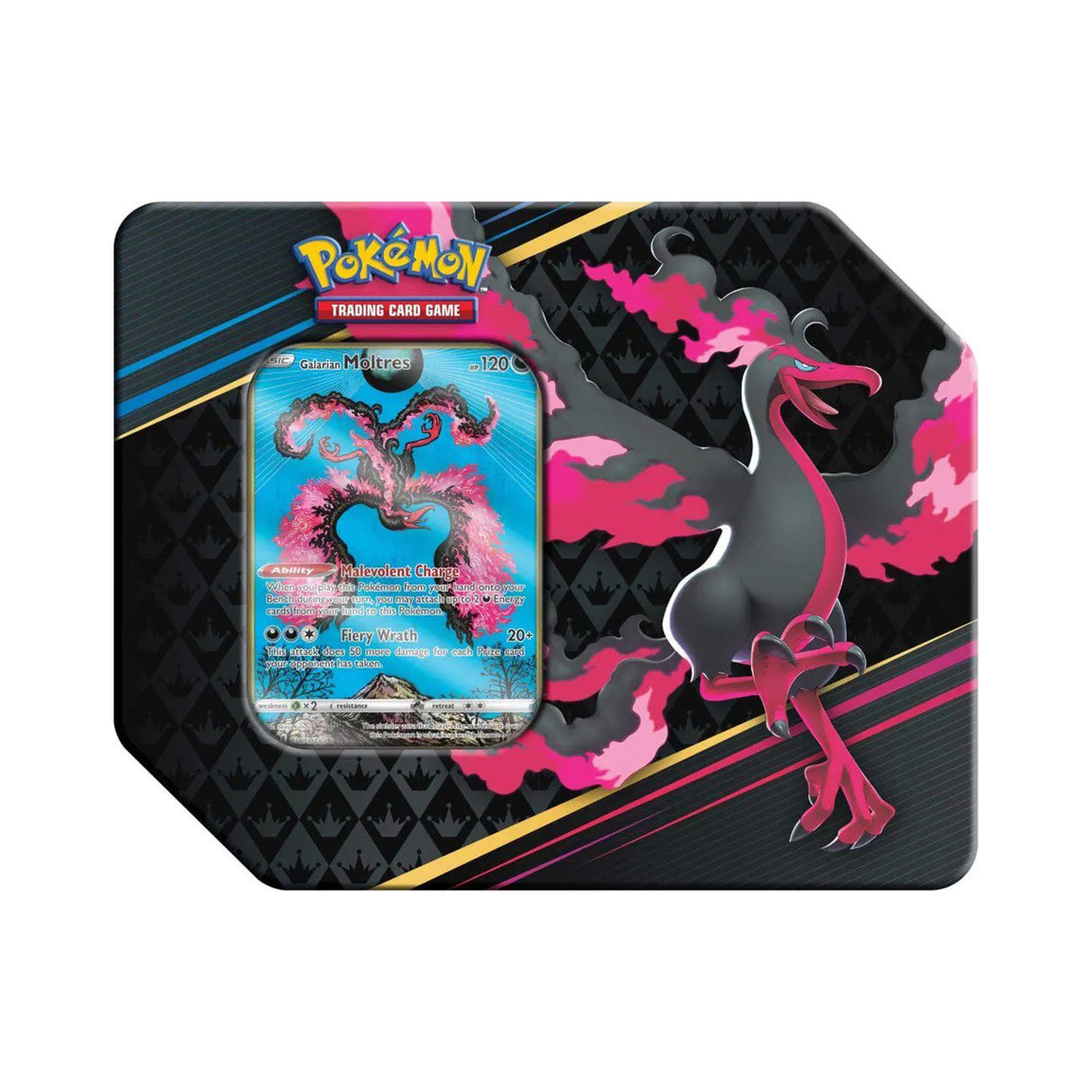 Pokémon TCG: Crown Zenith Tin: Galarian Moltres