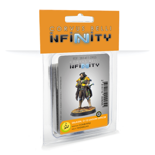 Infinity - Saladin, O-12 Liaison Officer (Combi Rifle)