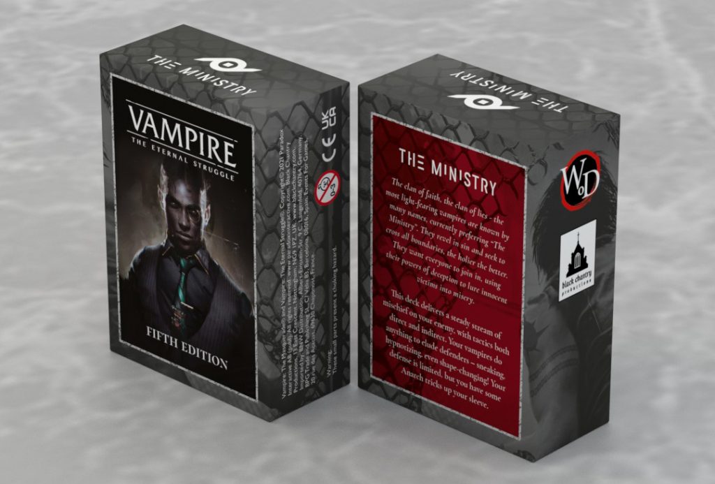 V:tES - The Ministry Fifth Edition Preconstructed Deck
