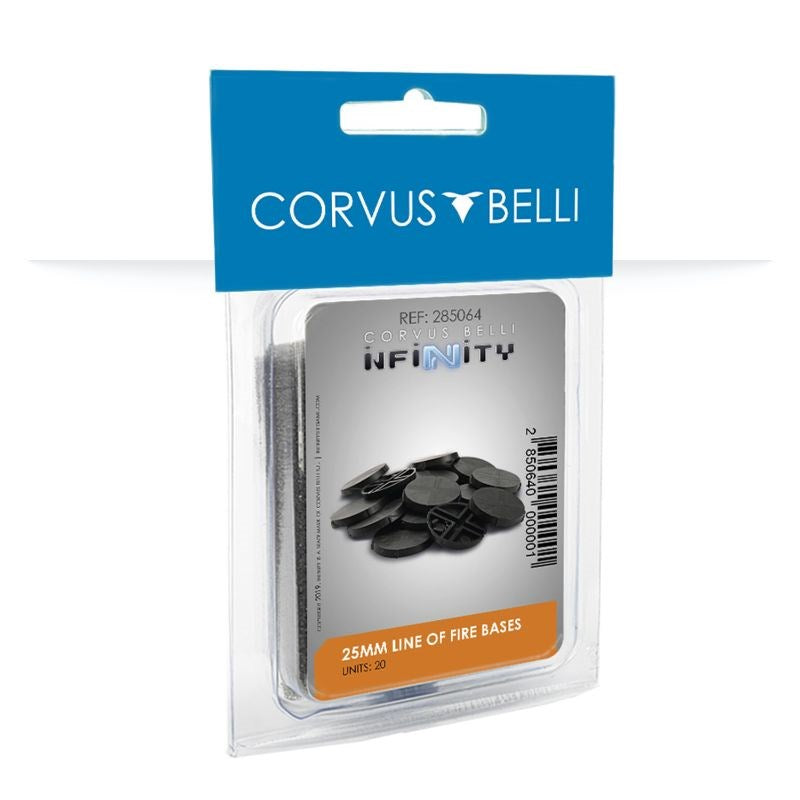 Infinity - 25mm Line of Fire Bases