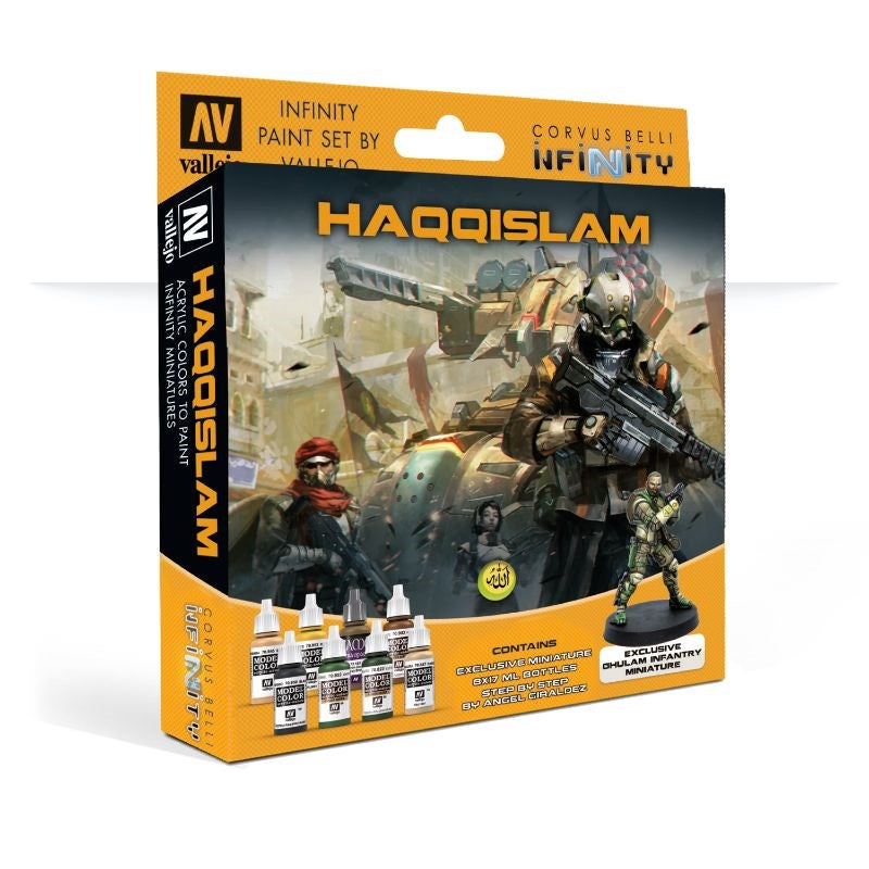 無限 |モデルカラーペイントセット Haqqislam + 専用ミニチュア