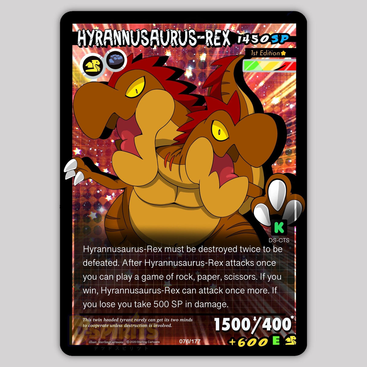 Hyrannusaurus-Rex (Holo) - D-Spirits - DS-CTS