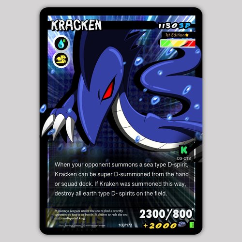 Kracken (Holo) - D-Spirits - DS-CTS