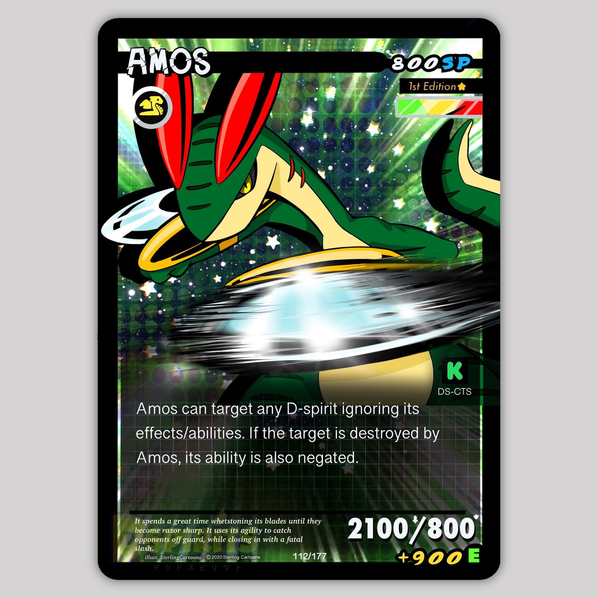 Amos (Holo) - D-Spirits - DS-CTS