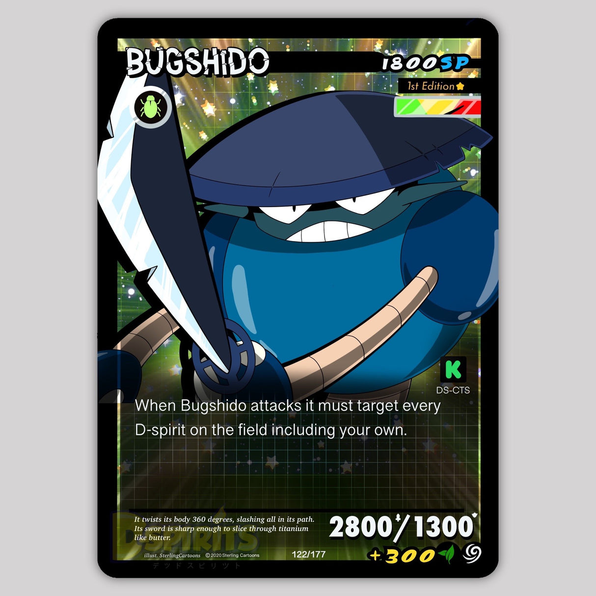 Bugshido (Holo) - D-Spirits - DS-CTS