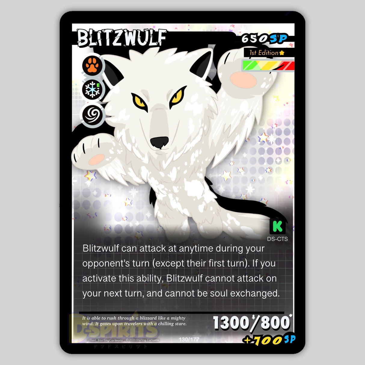 Blitzwulf (Holo) - D-Spirits - DS-CTS