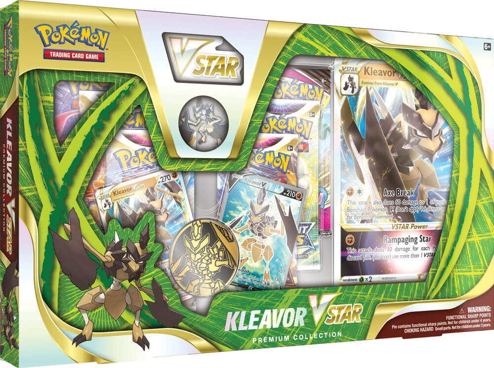 Pokémon TCG: Kleavor VSTAR Premium Collection
