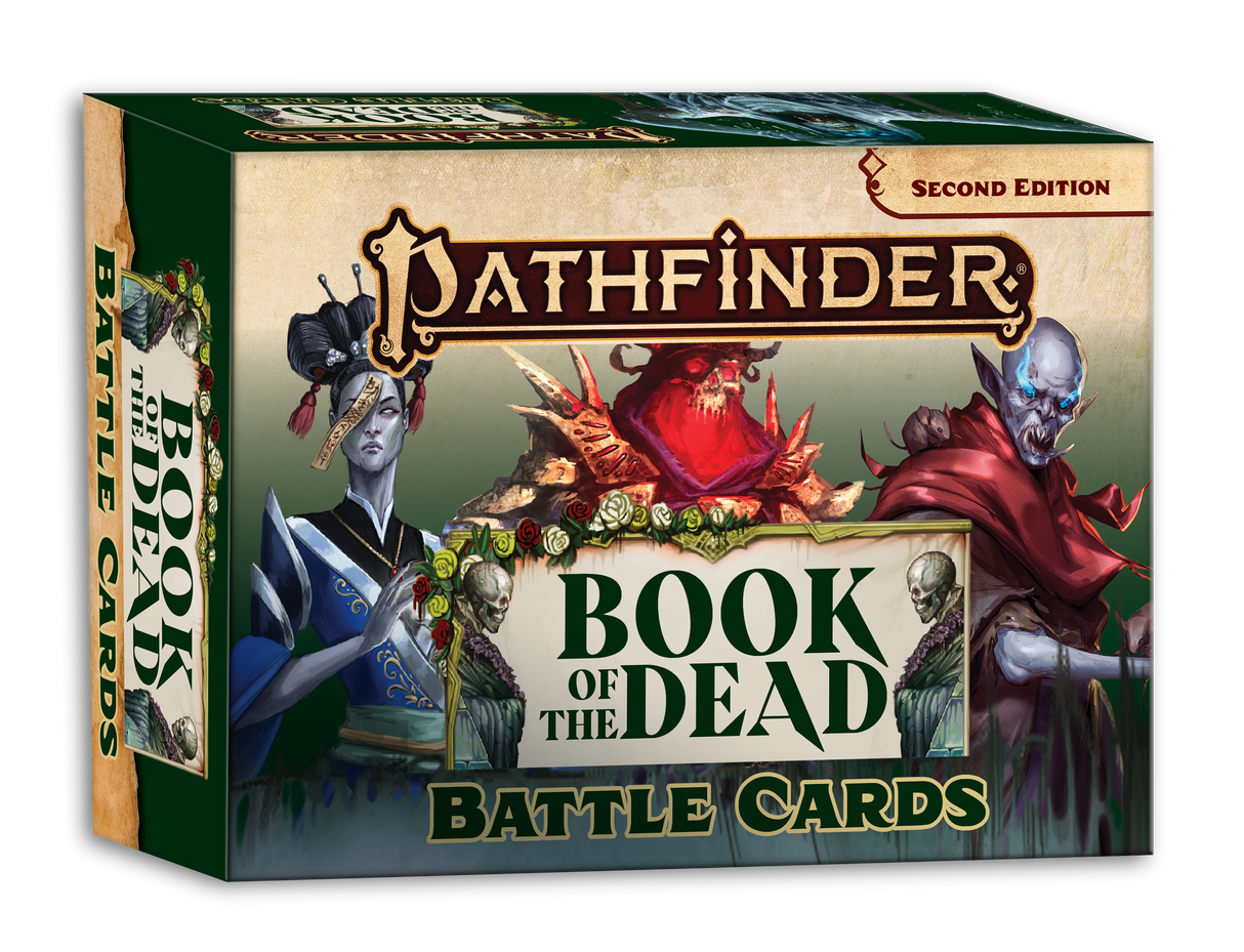 Pathfinder Second Edition Book of the Dead Battle Cards