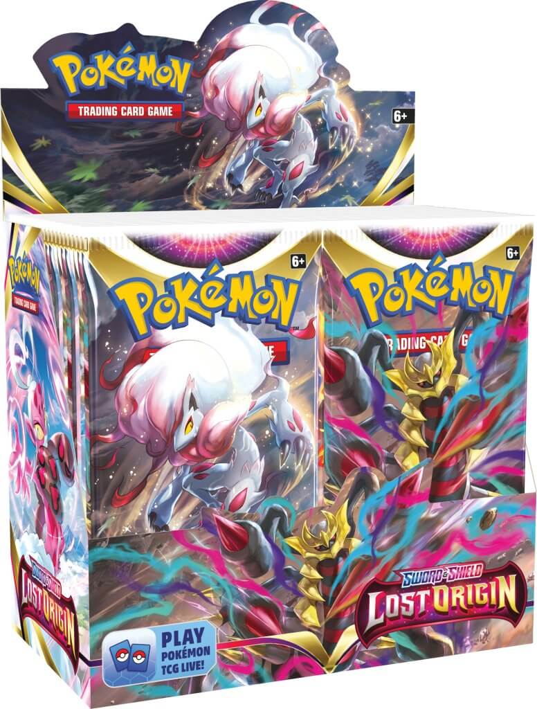 Pokémon TCG: Pedang dan Perisai - Kotak Penggalak Asal Hilang