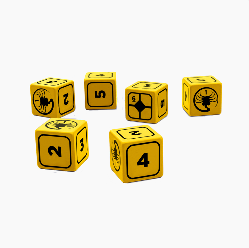 RPG Alien: Set Dadu Tekanan