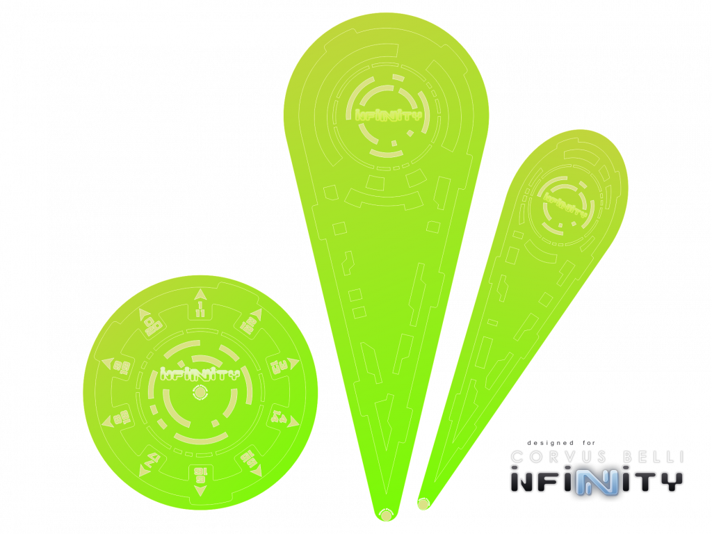 Infinity Templates "Green" (3)