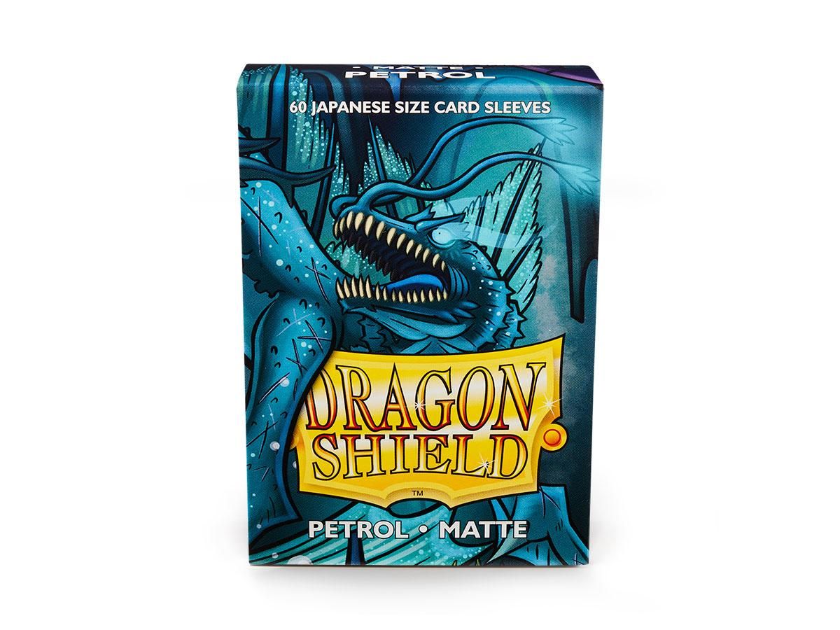 Dragon Shield Japanese Matte Petrol Sleeves (60 pack)