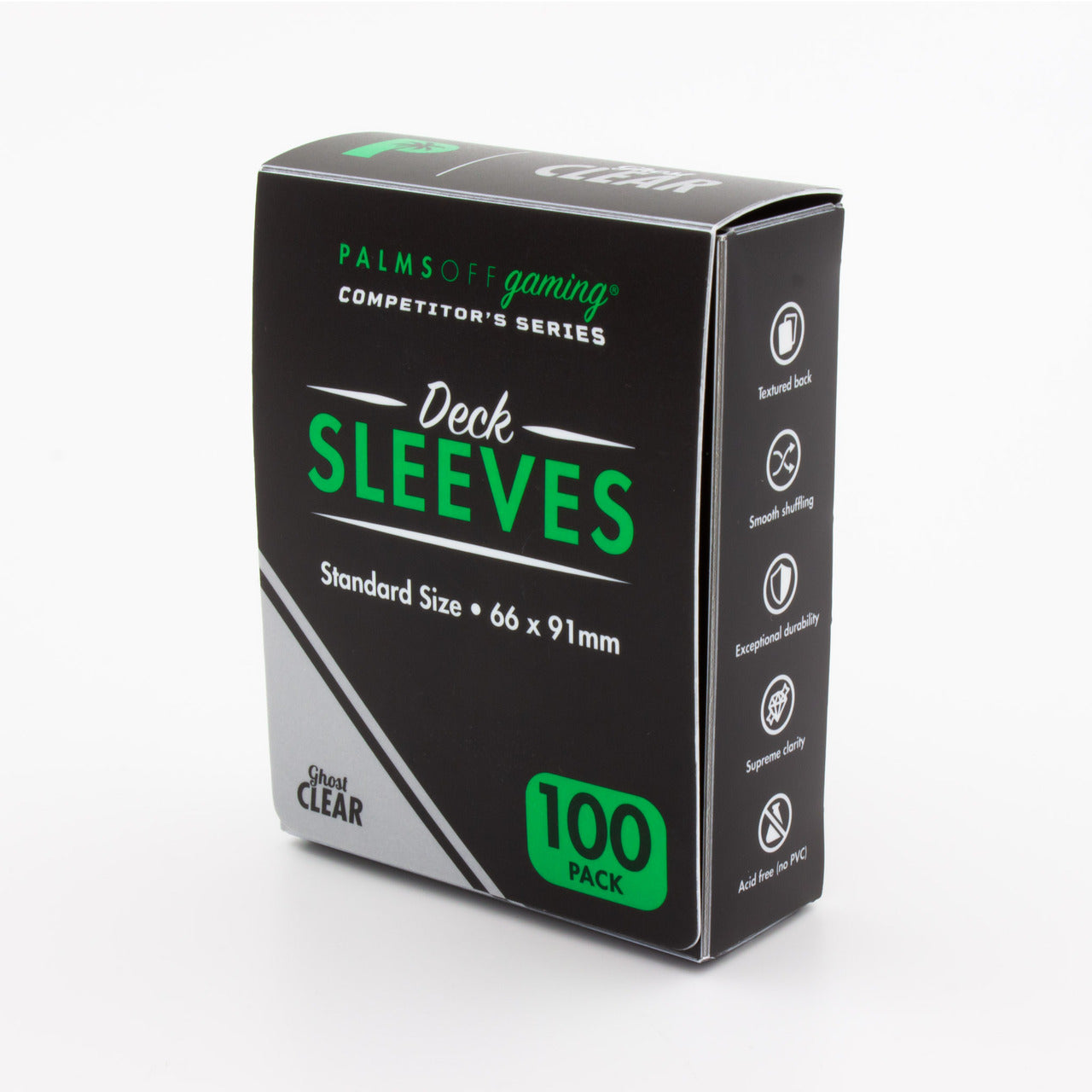 Ghost Clear - Competitor's Series Deck Sleeves 100pc