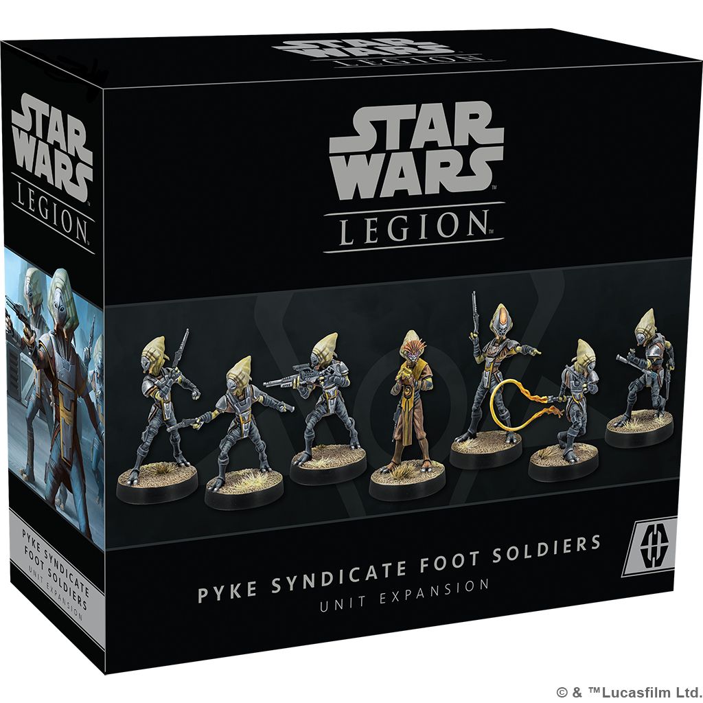 Pengembangan Unit Askar Kaki Sindiket Star Wars Legion Pyke
