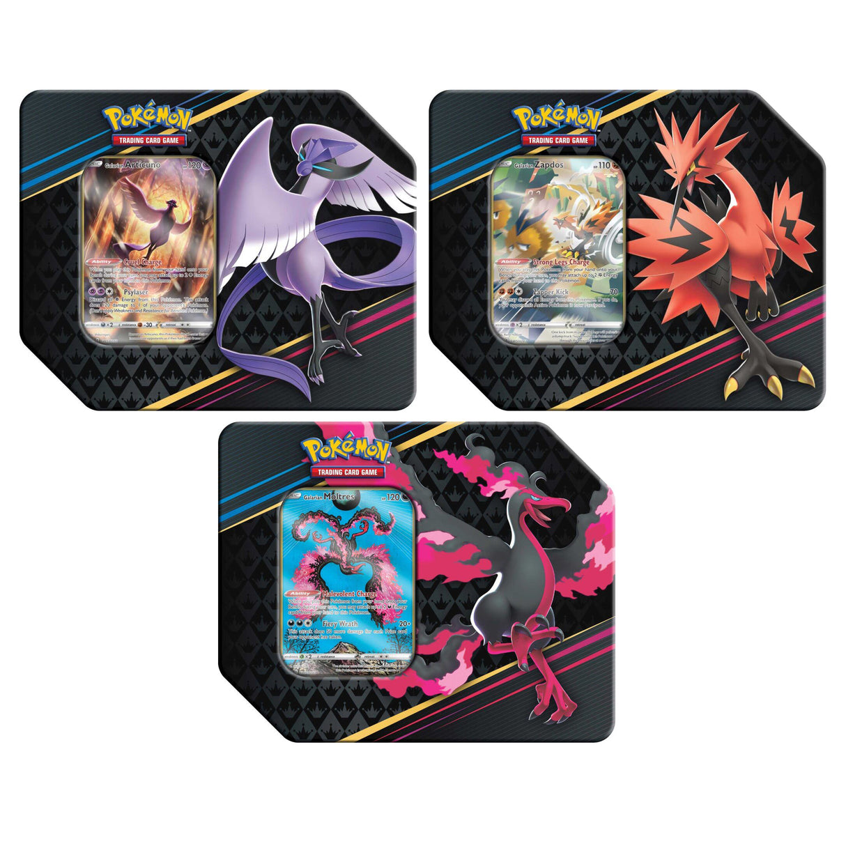 Pokémon TCG: Crown Zenith Tin (Set of 3)