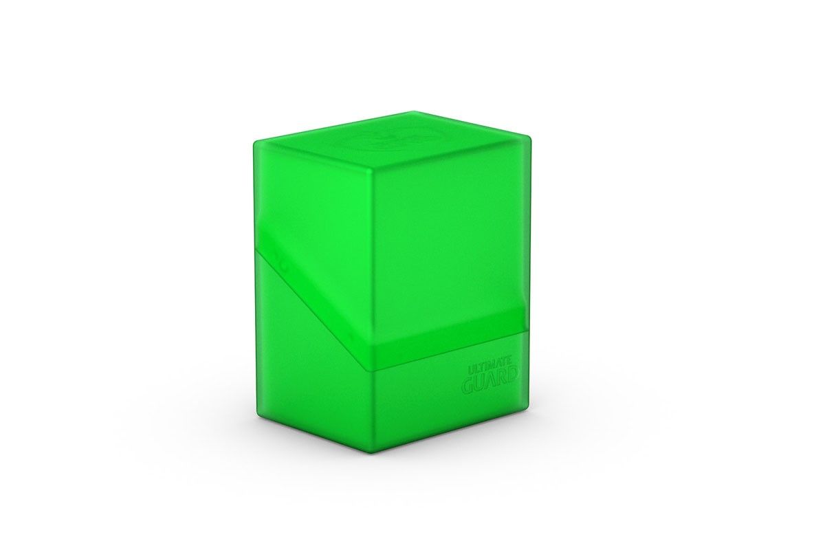 Ultimate Guard Boulder Deck Case 80+ Standard Size Emerald Deck Box