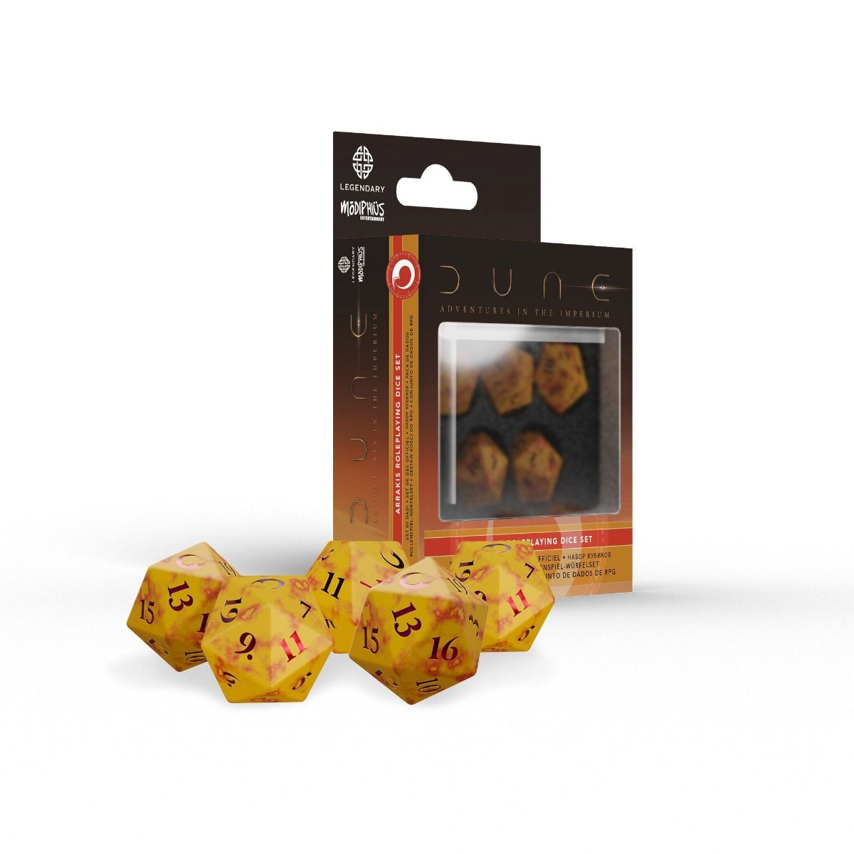 Dune RPG Dice Set: Arrakis