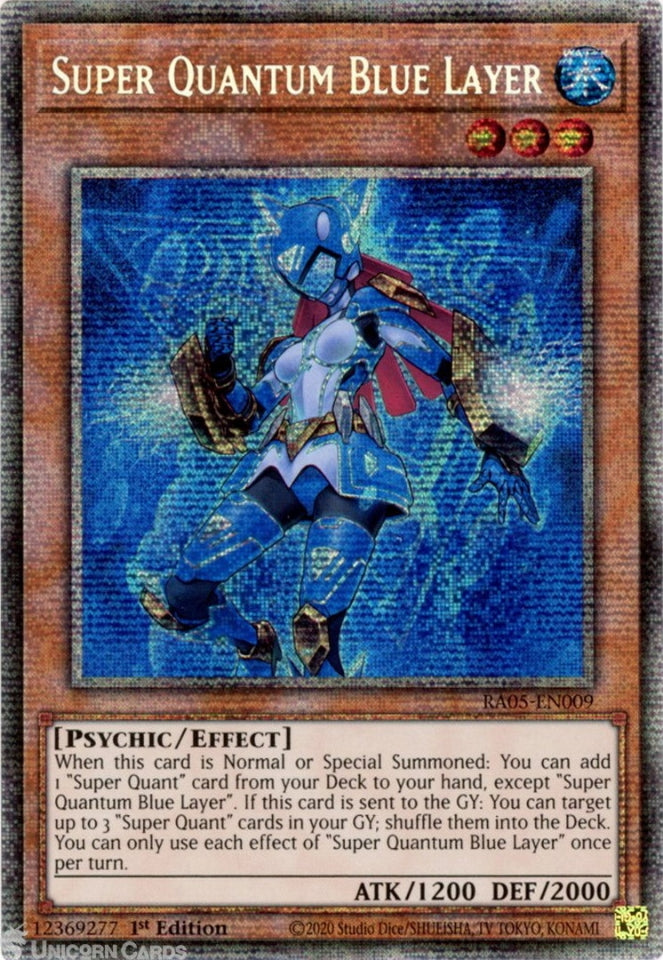 Super Quantum Blue Layer (Starlight Rare) [RA05-EN009] Starlight Rare