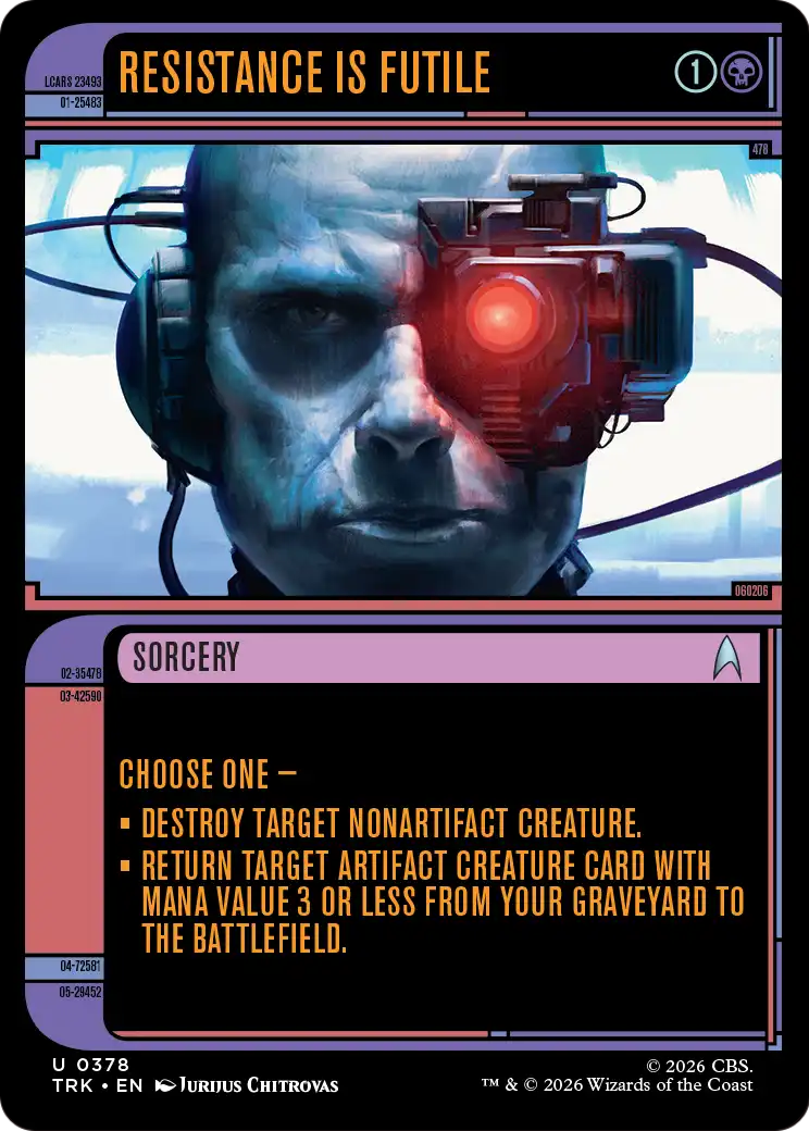 Resistance Is Futile (Showcase) [Star Trek]