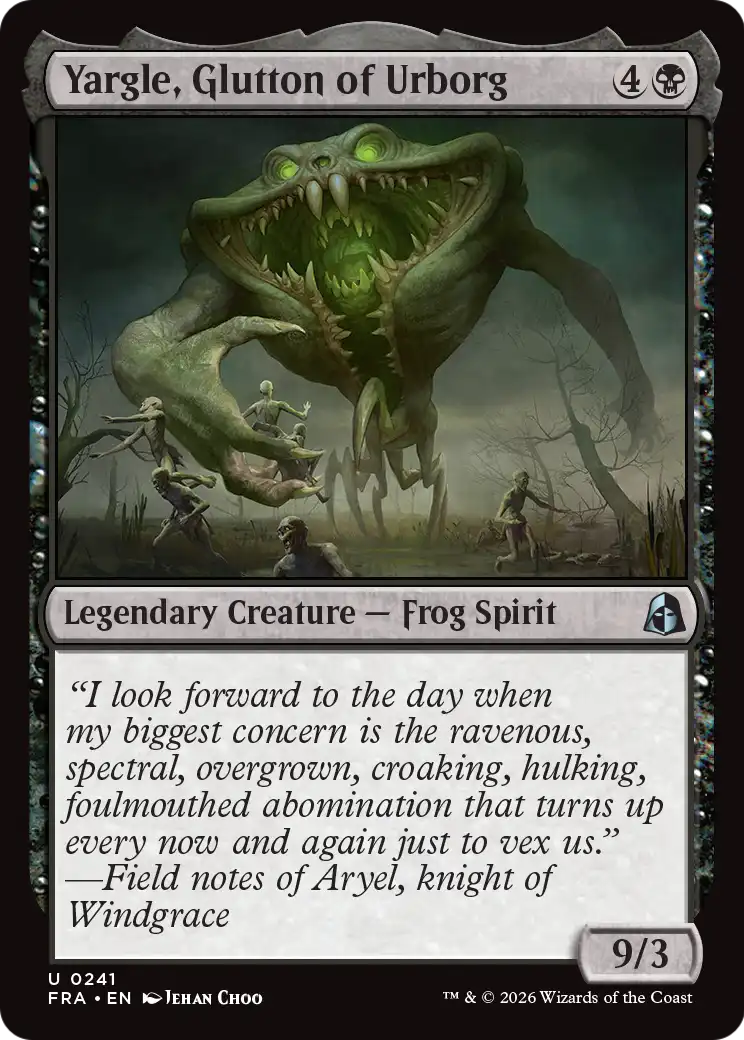 Yargle, Glutton of Urborg [Reality Fracture]