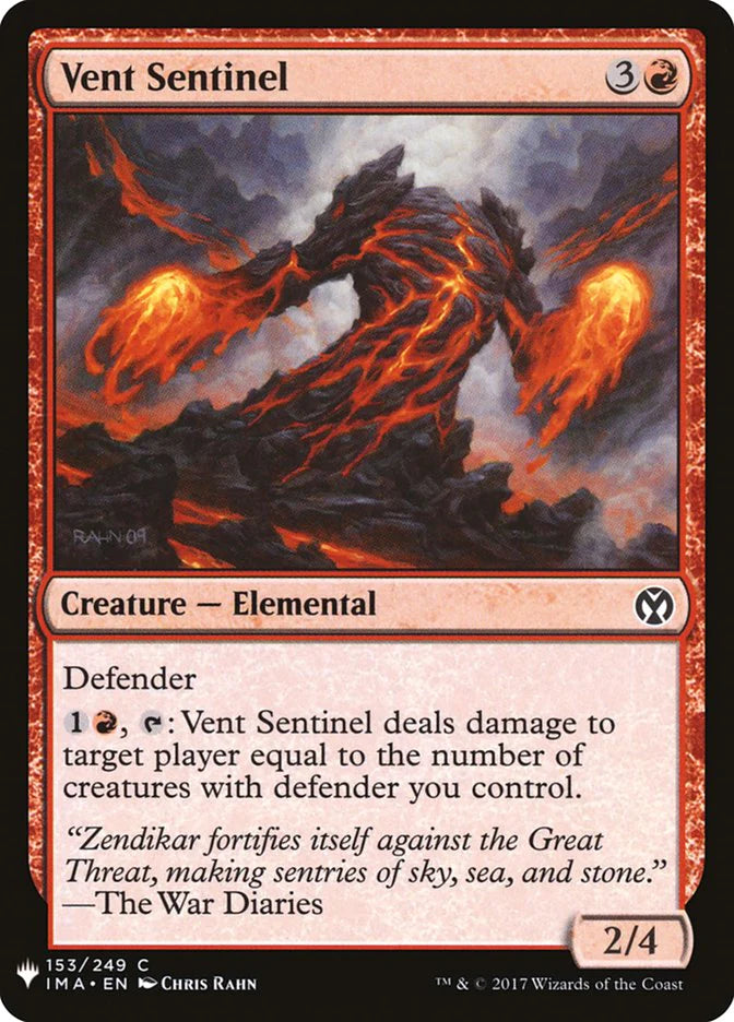 Vent Sentinel - Mystery Booster