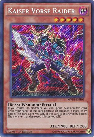 Kaiser Vorse Raider [MVP1-ENS02] Secret Rare