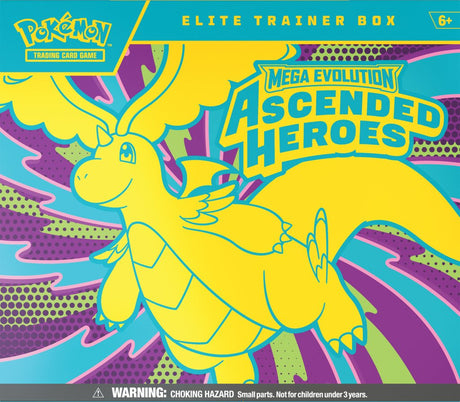Pokémon TCG: Mega Evolution— Ascended Heroes Elite Trainer Box