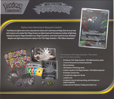 Pokémon TCG: Mega Evolution Pitch Black Elite Trainer Box