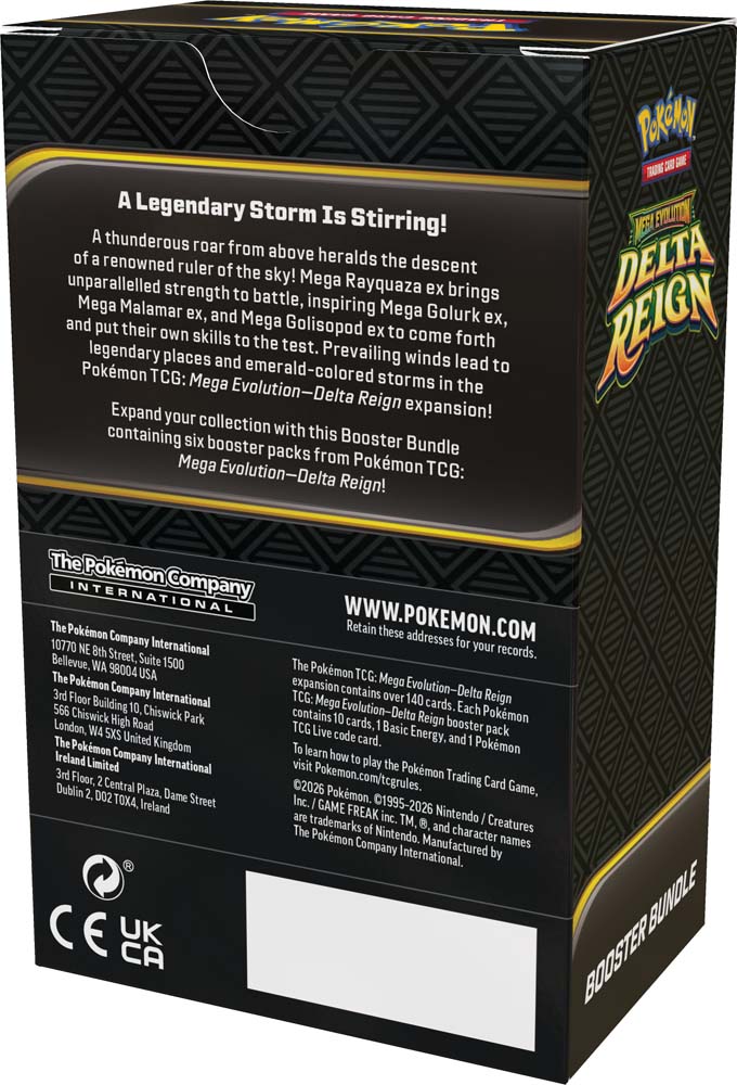 Pokémon TCG: Mega Evolution - Delta Reign Booster Bundle