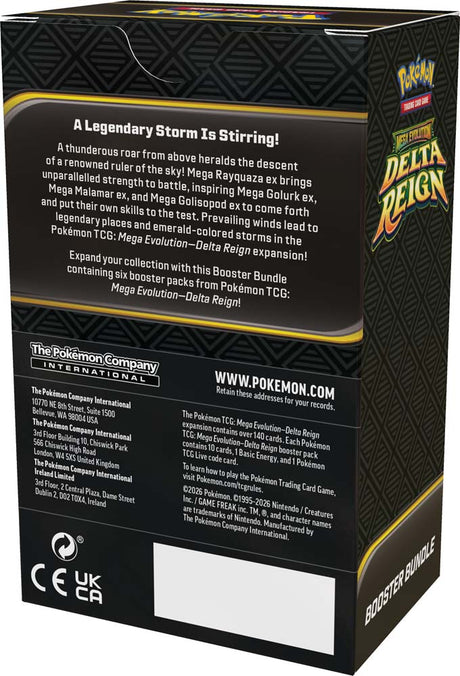 Pokémon TCG: Mega Evolution - Delta Reign Booster Bundle