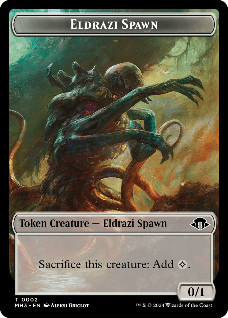 Eldrazi Spawn Token [Modern Horizons 3 Tokens]