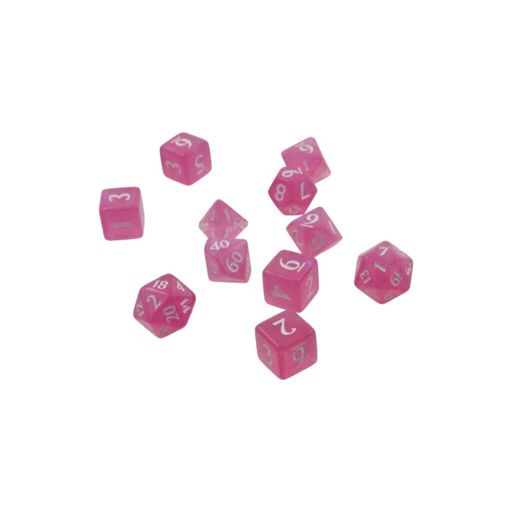 Ultra Pro Eclipse 11 Dice Set: Hot Pink
