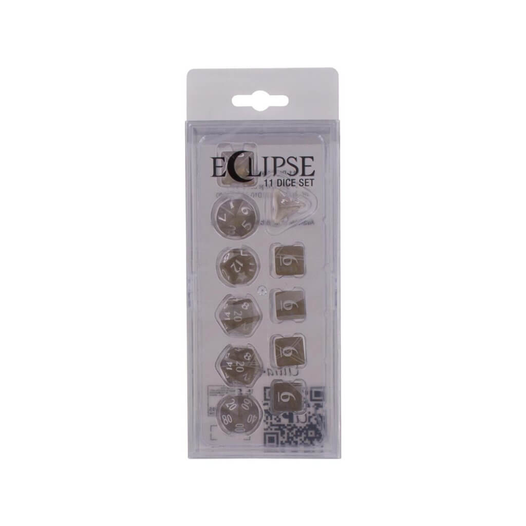 Ultra Pro Eclipse 11 Dice Set: Smoke Grey