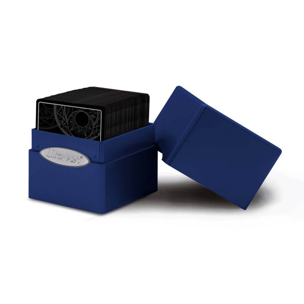 Ultra Pro Deck Box Satin Cube - Biru