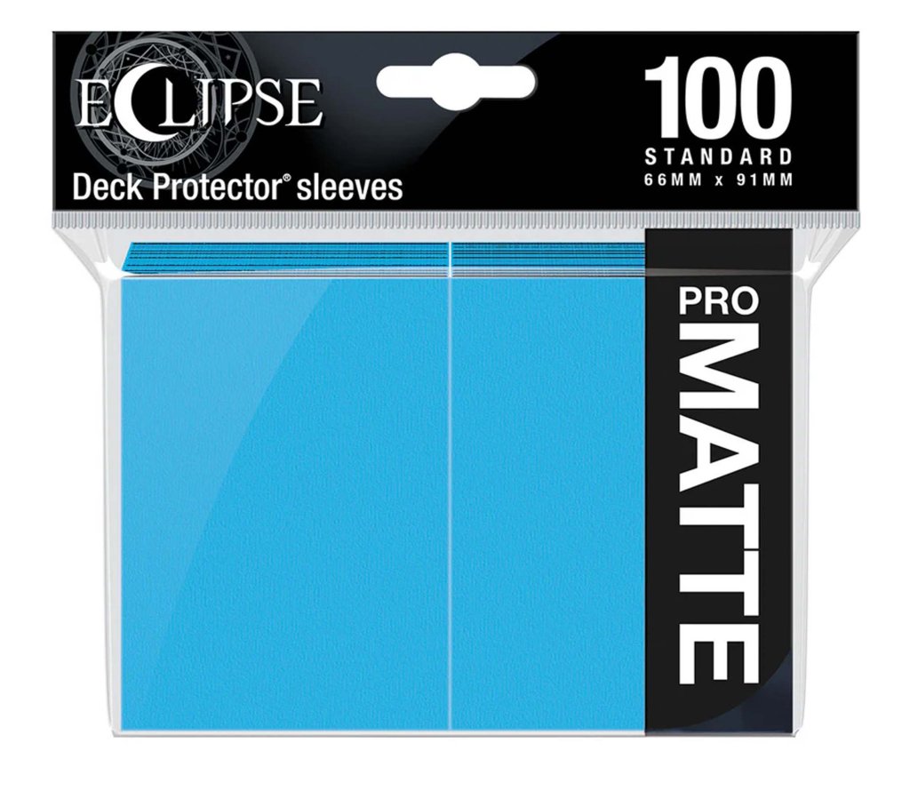 Ultra Pro Deck Protector Standard - Matte 100ct Sky Blue Eclipse