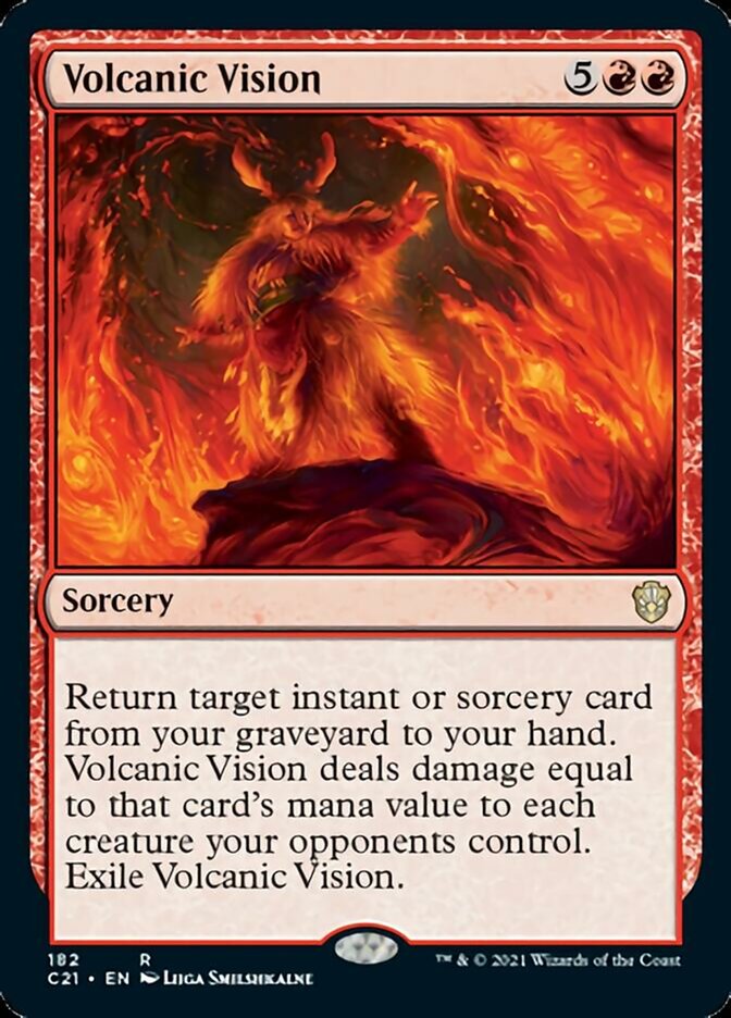 Volcanic Vision [Commander 2021]