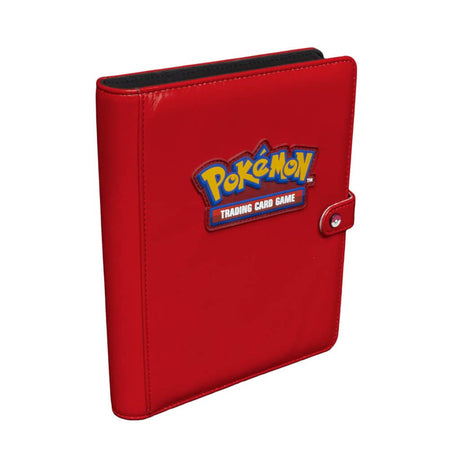Ultra Pro Pokémon TCG: Premium Red Snap Binder - 4 Pocket