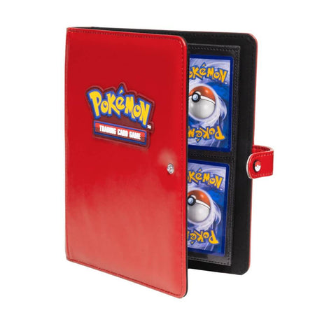 Ultra Pro Pokémon TCG: Premium Red Snap Binder - 4 Pocket