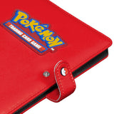 Ultra Pro Pokémon TCG: Premium Red Snap Binder - 4 Pocket