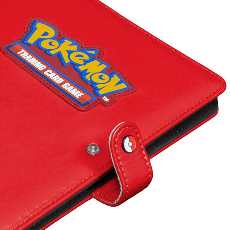 Ultra Pro Pokémon TCG: Premium Red Snap Binder - 4 Pocket
