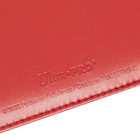 Ultra Pro Pokémon TCG: Premium Red Snap Binder - 4 Pocket